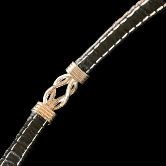 To My Grandson Faux Lthr Bracelet for Men Grandmother Grandson Forever Bracelet - Picture 11 of 14